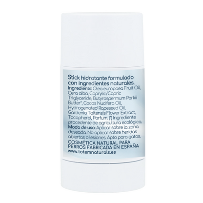 Stick hidratante natural nariz y almohadillas para mascotas Totem Naturals 30 g